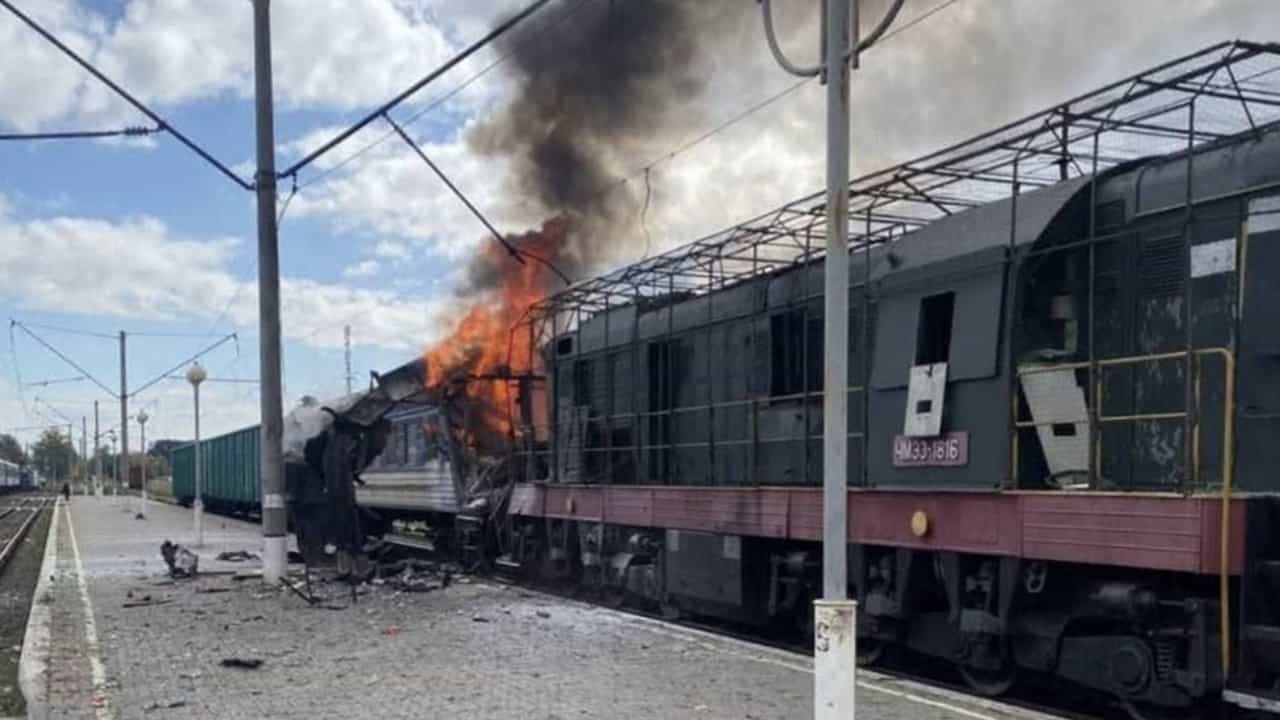 Russia Ukraine Clash: യുക്രൈനിലെ റെയില്‍വേ സ്‌റ്റേഷന് നേരെ റഷ്യയുടെ ഡ്രോണ്‍ ആക്രമണം, നിരവധി പേര്‍ക്ക് പരിക്ക്‌