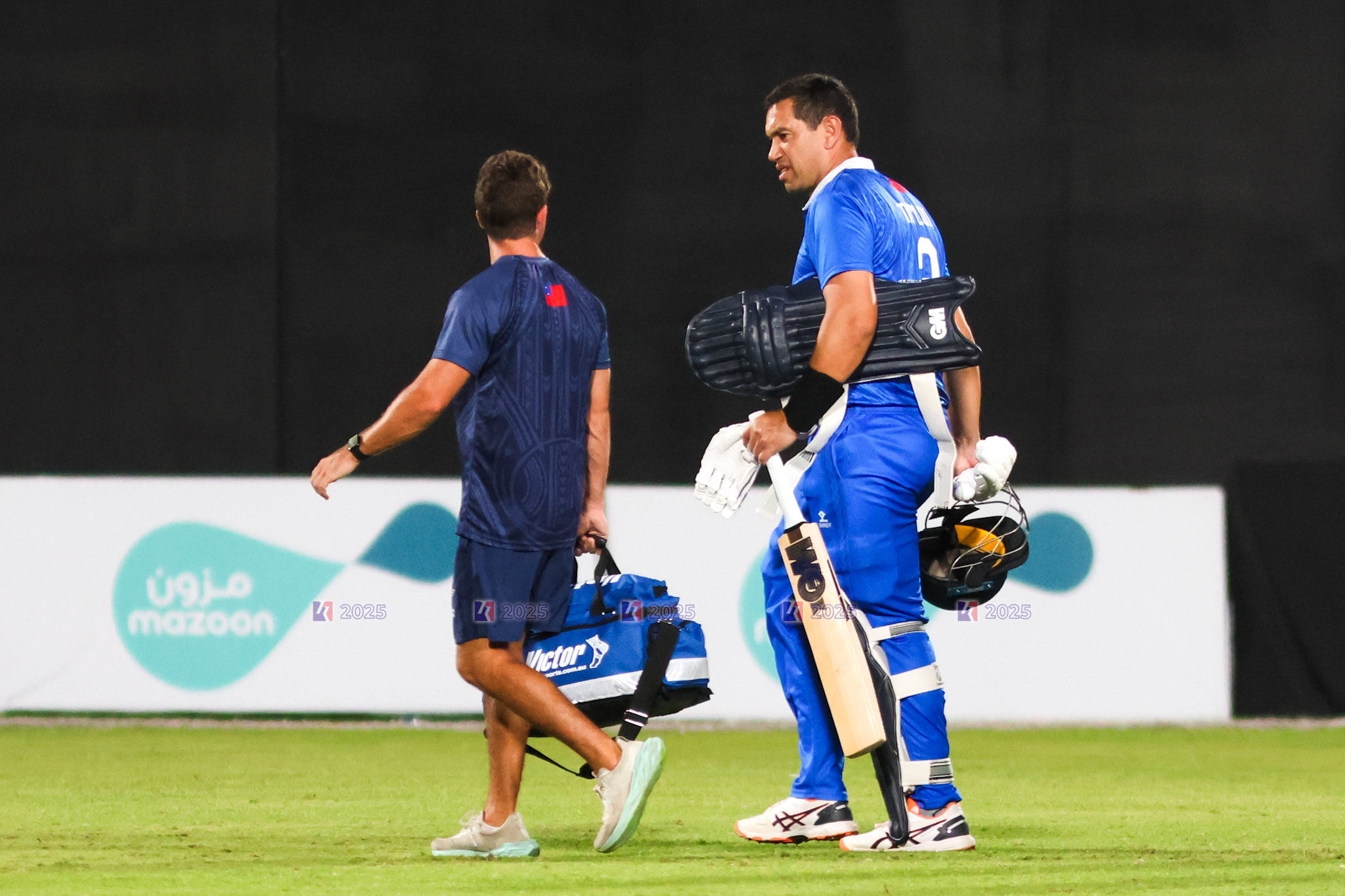 യുഎഇക്കെതിരായ അടുത്ത കളി പരിക്കേറ്റ ടെയ്‌ലർ ബാറ്റിംഗിനിറങ്ങിയില്ല. ഖത്തർ, നേപ്പാൾ എന്നീ ടീമുകൾക്കെതിരായ കളി താരം ടീമിൽ ഉൾപ്പെട്ടതുമില്ല. സൂപ്പർ സിക്സിലെ ഒരു കളി പോലും ജയിക്കാതിരുന്ന സമോവ പട്ടികയിൽ അവസാന സ്ഥാനത്താണ് ഇപ്പോൾ ഉള്ളത്. 
