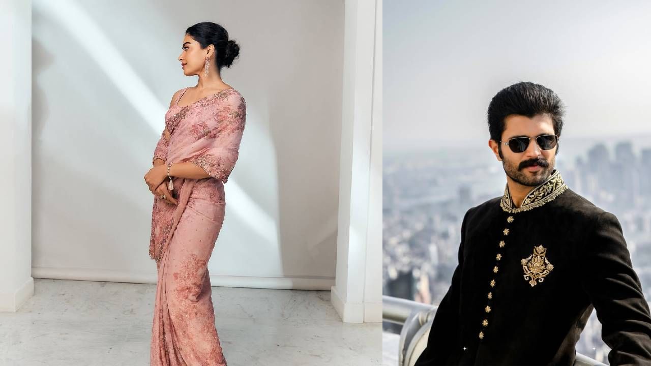 തെലുഗു സൂപ്പര്താരങ്ങളായ വിജയ് ദേവരെക്കൊണ്ടെയും രശ്മിക മന്ദാനയും വിവാഹിതാരാകാന് പോകുന്നു. ഏറെ നാളത്തെ പ്രണയത്തിനൊടുവിലാണ് ഇരുവരും വിവാഹിതരാകാൻ പോകുന്നത്. ഇതിനു മുന്നോടിയായി ഇരുവരും തമ്മിലുള്ള വിവാഹ നിശ്ചയം കഴിഞ്ഞു. (Image Credits: Instagram)