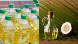 Coconut Oil: വെളിച്ചെണ്ണ പകുതി വിലയ്ക്ക്, പക്ഷേ ഇത്തിരി റിസ്കാണ്! Coconut Oil: വെളിച്ചെണ്ണ പകുതി വിലയ്ക്ക്, പക്ഷേ ഇത്തിരി റിസ്കാണ്!