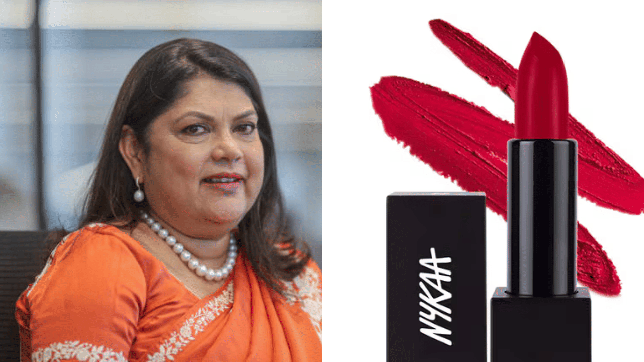 Nykaa: ലിപ്സ്റ്റിക് ജീവിതം മാറ്റി, അമ്പതാം വയസിൽ കോടികളുടെ ആസ്തി; ഇത് നൈകയുടെ കഥ