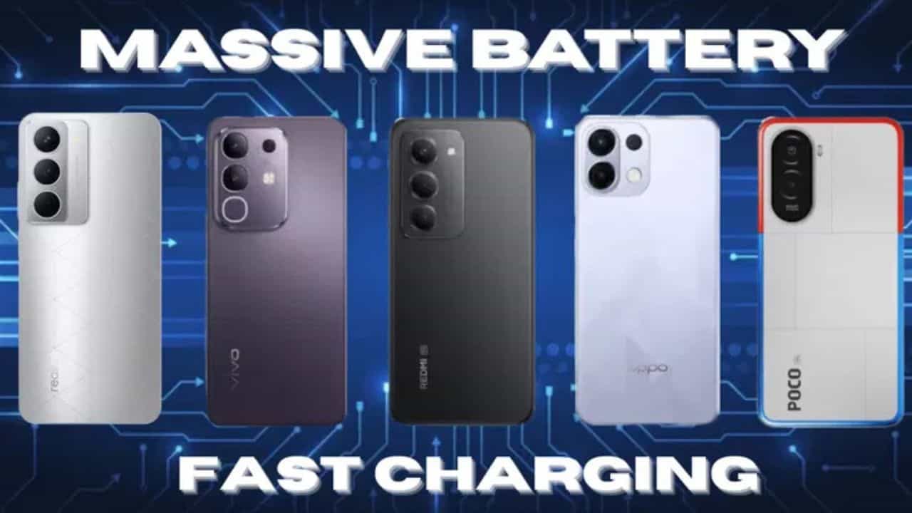 Top 5 Budget Smartphones: ദിവസം മുഴുവൻ ചാർജ്ജ്, കുറഞ്ഞ വിലയിൽ മികച്ച ബാറ്ററി ലൈഫുള്ള സ്മാർട്ട് ഫോണുകൾ ഇവ