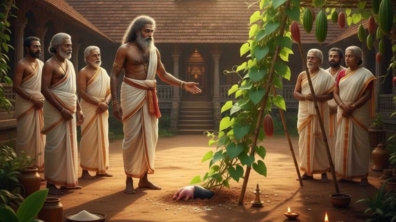 Ivy Gourd Myth: ശ്രാദ്ധത്തിനു പാക്കനാർ കൊണ്ടുവന്ന മാംസം മുളച്ച് കോവലായി, അങ്ങനെ കോവയ്ക്ക ബലിയ്ക്ക് പ്രധാനിയായി