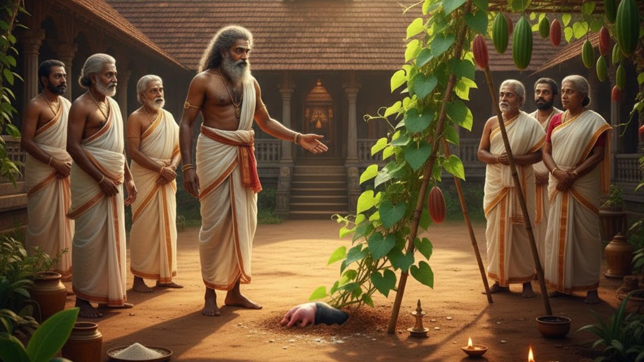 Ivy Gourd Myth: ശ്രാദ്ധത്തിനു പാക്കനാർ കൊണ്ടുവന്ന മാംസം മുളച്ച് കോവലായി, അങ്ങനെ കോവയ്ക്ക ബലിയ്ക്ക് പ്രധാനിയായി