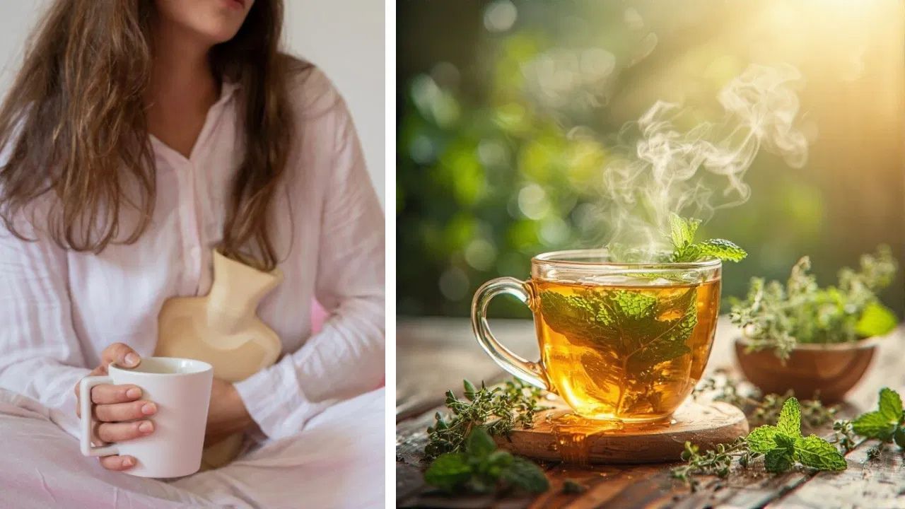 ധാരാളം വെള്ളം കുടിക്കുന്നതും ഇഞ്ചി പോലെയുള്ളവ ചേർത്ത് ഹെർബൽ ടീ കുടിക്കുന്നതും വയറുവീക്കം കുറയ്ക്കാനും പേശികളെ റിലാക്സ് ചെയ്യാനും സഹായിക്കുന്ന ഫലപ്രദമായ ഒരു വീട്ടുവൈദ്യമാണ്.