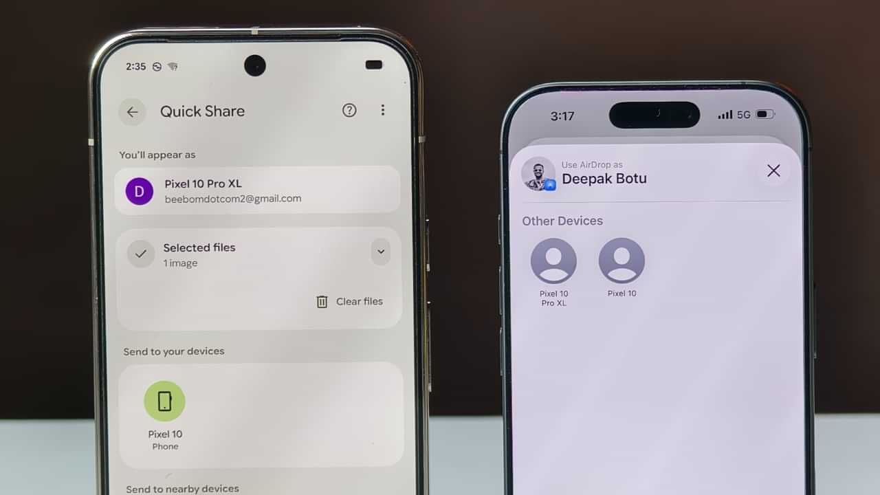 AirDrop: ഇനി ഐഫോണിലെ ഫയലുകൾ ആൻഡ്രോയ്ഡിലേക്ക് നേരിട്ട് ഷെയർ ചെയ്യാം; പ്രഖ്യാപനവുമായി ഗൂഗിൾ