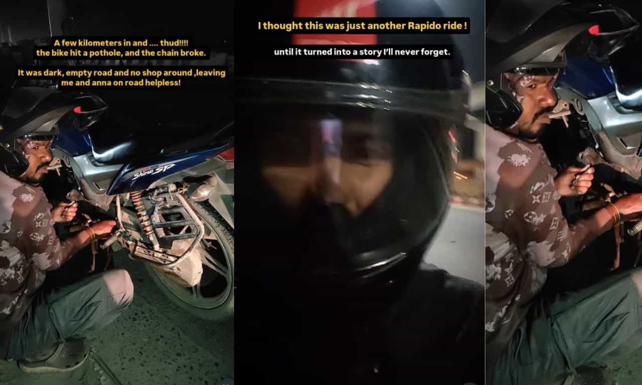 Bengaluru woman rapido ride: അർദ്ധരാത്രി 11:45, ഫോണിൽ 6% ബാറ്ററി മാത്രം! ബെംഗളൂരു യുവതിക്ക് രക്ഷകനായി റാപ്പിഡോ ക്യാപ്റ്റൻ
