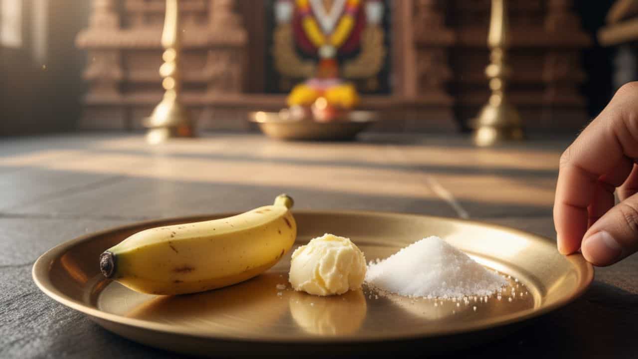 Guruvayoor Temple:  പഞ്ചസാരയും വെണ്ണയും കദളിപ്പഴവും.... ​ഗുരുവായൂരെ പ്രസാദം ഇങ്ങനെ കഴിച്ചിട്ടുണ്ടോ