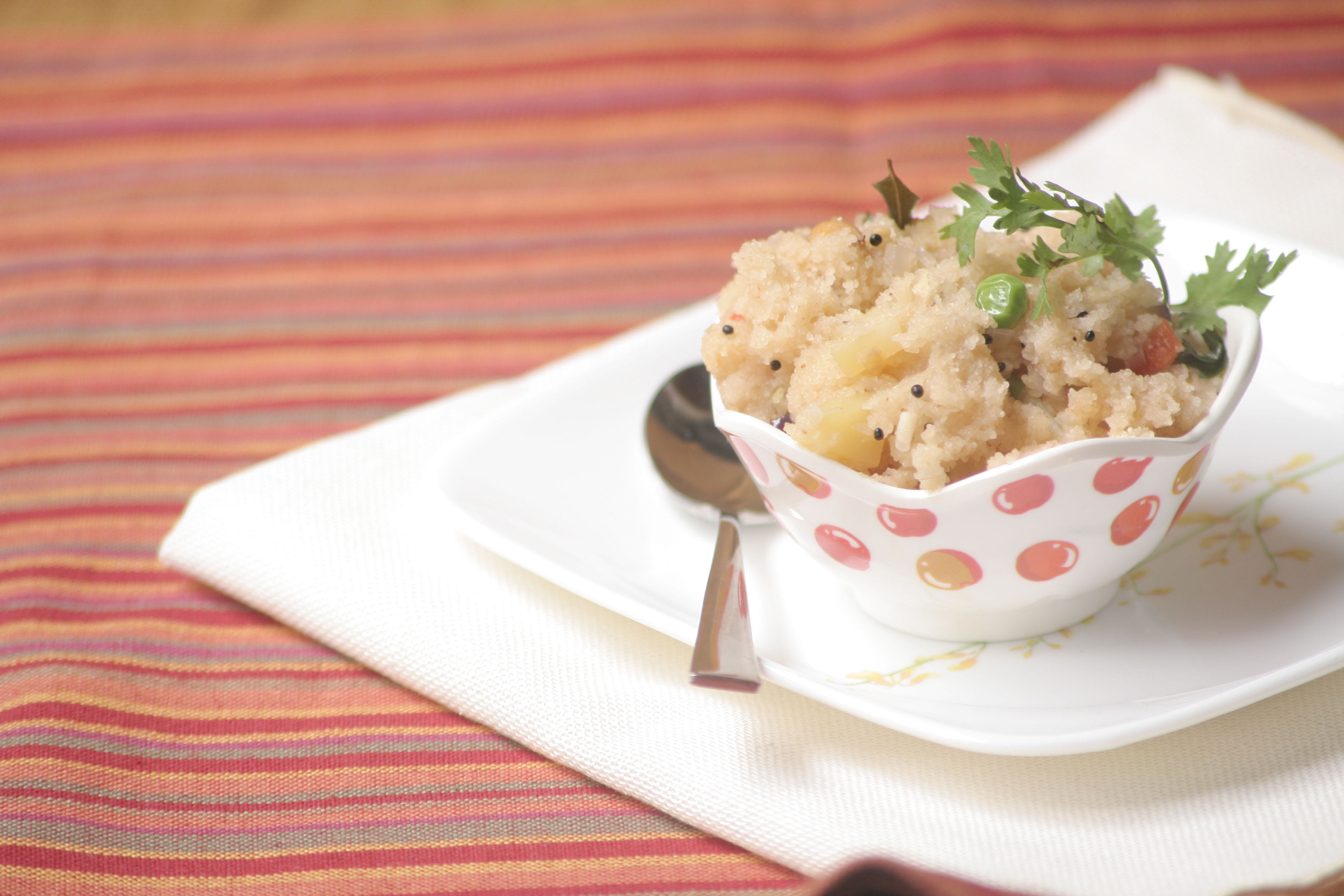 Upma Savoury Indian Semolina Snack