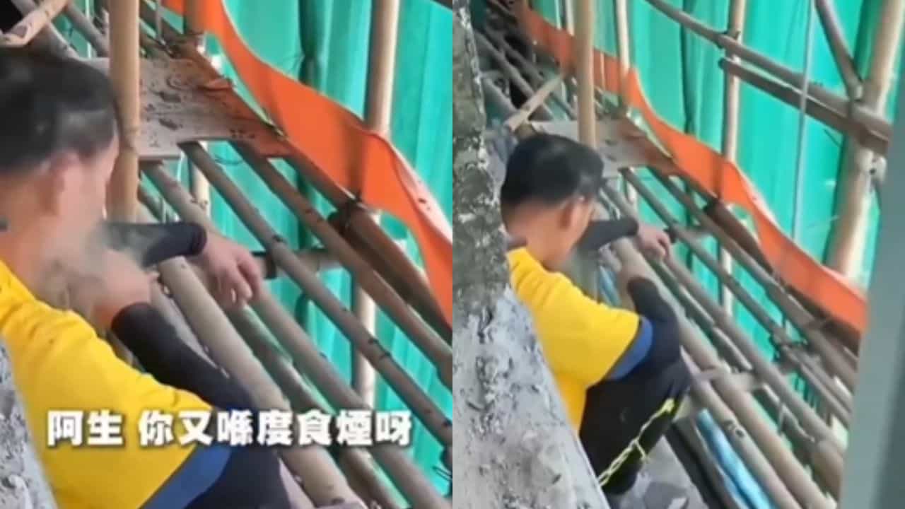 Hong Kong Fire: തൊഴിലാളി വലിച്ച സിഗരറ്റില്‍ നിന്നും തീപടര്‍ന്നു; ഹോങ്കോങ് അപകടത്തിന്റെ ഞെട്ടിക്കുന്ന ദൃശ്യങ്ങള്‍ പുറത്ത്