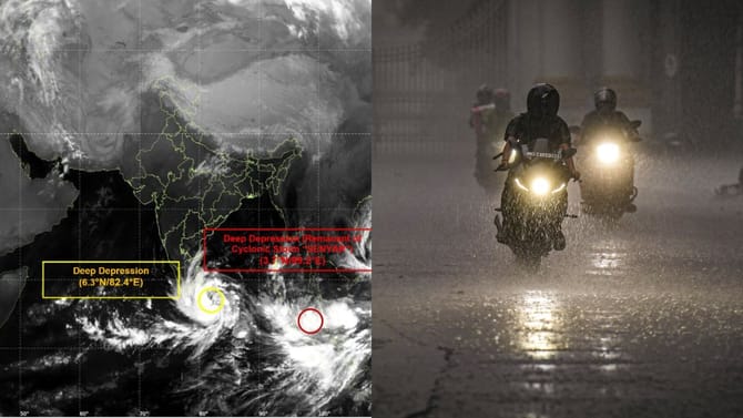 കേരളത്തിൽ പേമാരി കനക്കുമോ? ന്യൂനമർദ്ദം ശക്തിപ്രാപിച്ചു