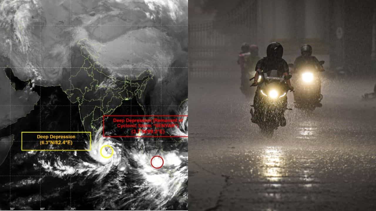 Kerala Rain Alert: കേരളത്തിൽ പേമാരി കനക്കുമോ? ന്യൂനമർദ്ദം ശക്തിപ്രാപിച്ചു; വരുന്ന മണിക്കൂറിലെ മുന്നറിയിപ്പ് ഇങ്ങനെ Kerala Rain Alert: കേരളത്തിൽ പേമാരി കനക്കുമോ? ന്യൂനമർദ്ദം ശക്തിപ്രാപിച്ചു; വരുന്ന മണിക്കൂറിലെ മുന്നറിയിപ്പ് ഇങ്ങനെ