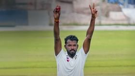 അസാമാന്യ സ്പെല്ലുമായി നിധീഷ് എംഡി; കേരളത്തിനെതിരെ സൗരാഷ്ട്രയ്ക്ക്