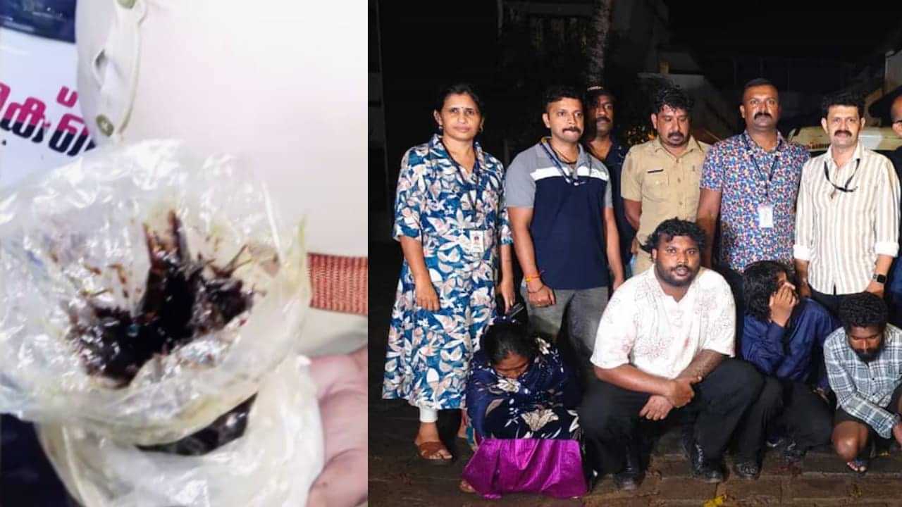 Kochi Drug Arrest: കൊച്ചിയിൽ രണ്ടു കോടിയുടെ ഹാഷിഷ് ഓയിൽ പിടിച്ചു; സ്ത്രീയടക്കം 4 പേർ അറസ്റ്റിൽ