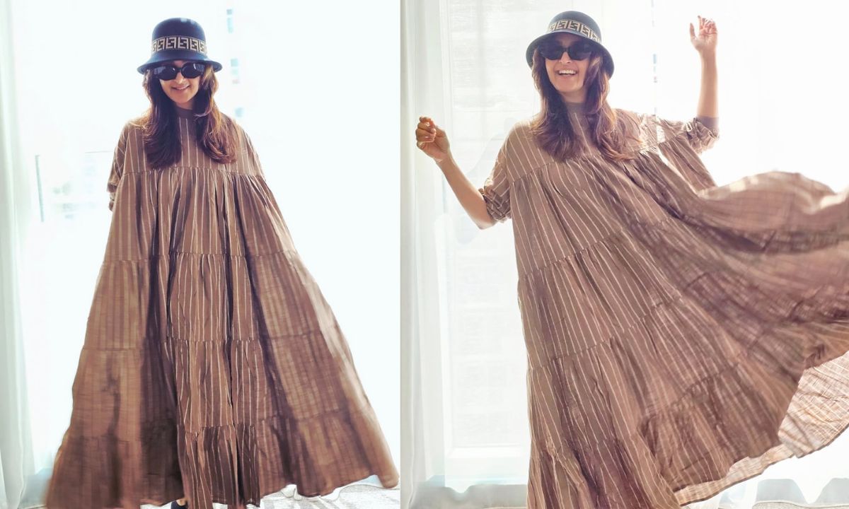 ഒതുക്കി ... ഒടുവിൽ പടിപ്പുര വാതിലിൽ വന്ന് ആരെയോ കാത്തിരുന്നു. പണ്ടെന്നോ പാടി കേട്ടതുപോലെ ആരും കൊതിക്കുന്നൊരാൾ ...
അതാ പതിയെ പടി കടന്നെത്തുന്നു. പിന്നെ കാണുന്നതും പറയുന്നതും കേൾക്കുന്നതും അറിയുന്നതും അനുഭവിക്കുന്നതും ഒക്കെ അത്രമേൽ സുന്ദരമായ നിമിഷങ്ങൾ...(Photo: Instagram)