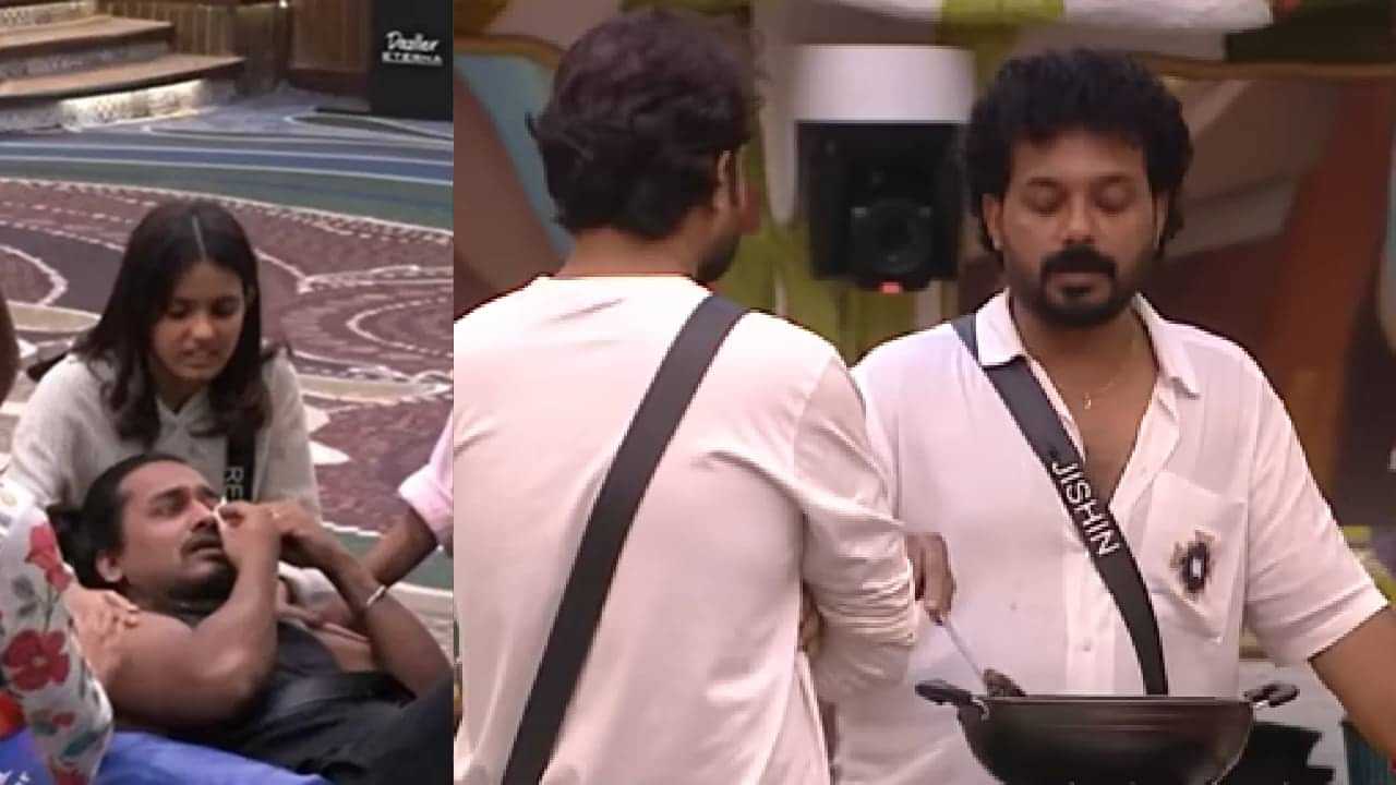 Bigg Boss Malayalam Season 7: ഇള്ളക്കുഞ്ഞാണോ കരയാൻ; നെവിനെ കിച്ചണിൽ നിന്ന് ഔട്ടാക്കി ജിഷിൻ; പൊട്ടിത്തെറിച്ച് അക്ബറും ശരത്തും Bigg Boss Malayalam Season 7: ഇള്ളക്കുഞ്ഞാണോ കരയാൻ; നെവിനെ കിച്ചണിൽ നിന്ന് ഔട്ടാക്കി ജിഷിൻ; പൊട്ടിത്തെറിച്ച് അക്ബറും ശരത്തും