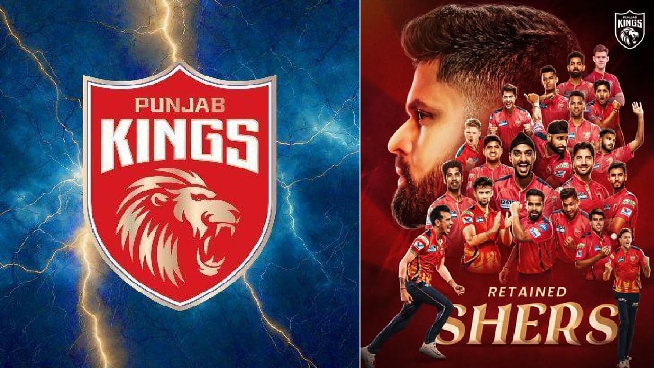 പഞ്ചാബ് കിംഗ്സ് നിലനിര്‍ത്തിയ താരങ്ങള്‍: പ്രഭ്‌സിമ്രാൻ സിംഗ്, പ്രിയാൻഷ് ആര്യ, ശ്രേയസ് അയ്യർ, ശശാങ്ക് സിംഗ്, നെഹാൽ വധേര, മാർക്കസ് സ്റ്റോയിനിസ്, അസ്മത്തുള്ള ഒമർസായി, മാർക്കോ ജാൻസെൻ, ഹർപ്രീത് ബ്രാർ, യുസ്‌വേന്ദ്ര ചാഹൽ, അർഷ്ദീപ് സിംഗ്, മുഷീർ ഖാൻ, പ്യാല അവിനാഷ്, ഹർനൂർ പന്നു, സൂര്യൻഷ് ഷെഡ്‌ഗെ, മിച്ചൽ ഓവൻ, സേവ്യർ ബാർട്ട്‌ലെറ്റ്, ലോക്കി ഫെർഗൂസൺ, വൈശാഖ് വിജയകുമാർ, യാഷ് താക്കൂർ, വിഷ്ണു വിനോദ്.  ഒഴിവാക്കിയവര്‍: ഗ്ലെൻ മാക്സ്വെൽ, ജോഷ് ഇംഗ്ലിസ്, ആരോൺ ഹാർഡി, കുൽദീപ് സെൻ  (Image Credits: Facebook)