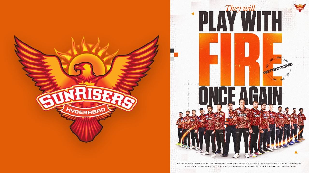 സൺറൈസേഴ്സ് ഹൈദരാബാദ്: പാറ്റ് കമ്മിൻസ്, ട്രാവിസ് ഹെഡ്, അഭിഷേക് ശർമ, അനികേത് വർമ, ആർ. സ്മരൺ, ഇഷാൻ കിഷൻ, ഹെൻറിച്ച് ക്ലാസൻ, നിതീഷ് കുമാർ റെഡ്ഡി,ഹർഷ് ദുബെ, കമിന്ദു മെൻഡിസ്, ഹർഷൽ പട്ടേൽ, ബ്രൈഡൻ കാർസെ, ജയ്ദേവ് ഉനദ്കട്ട്, ഇഷാൻ മലിംഗ, സീഷൻ അൻസാരി.  ഒഴിവാക്കിയ താരങ്ങള്‍: മുഹമ്മദ് ഷമി (ട്രേഡ്‌), ആദം സാമ്പ, രാഹുൽ ചാഹർ, വിയാൻ മൾഡർ, അഭിനവ് മനോഹർ, അഥർവ ടൈഡെ, സച്ചിൻ ബേബി (Image Credits: Facebook)