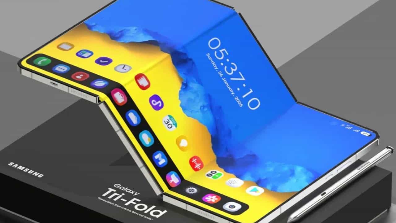 Samsung Galaxy Z TriFold : മൂന്നായി മടക്കി വെയ്ക്കാം, സാംസംഗിൻ്റെ  പ്രീമിയം ഫോൺ