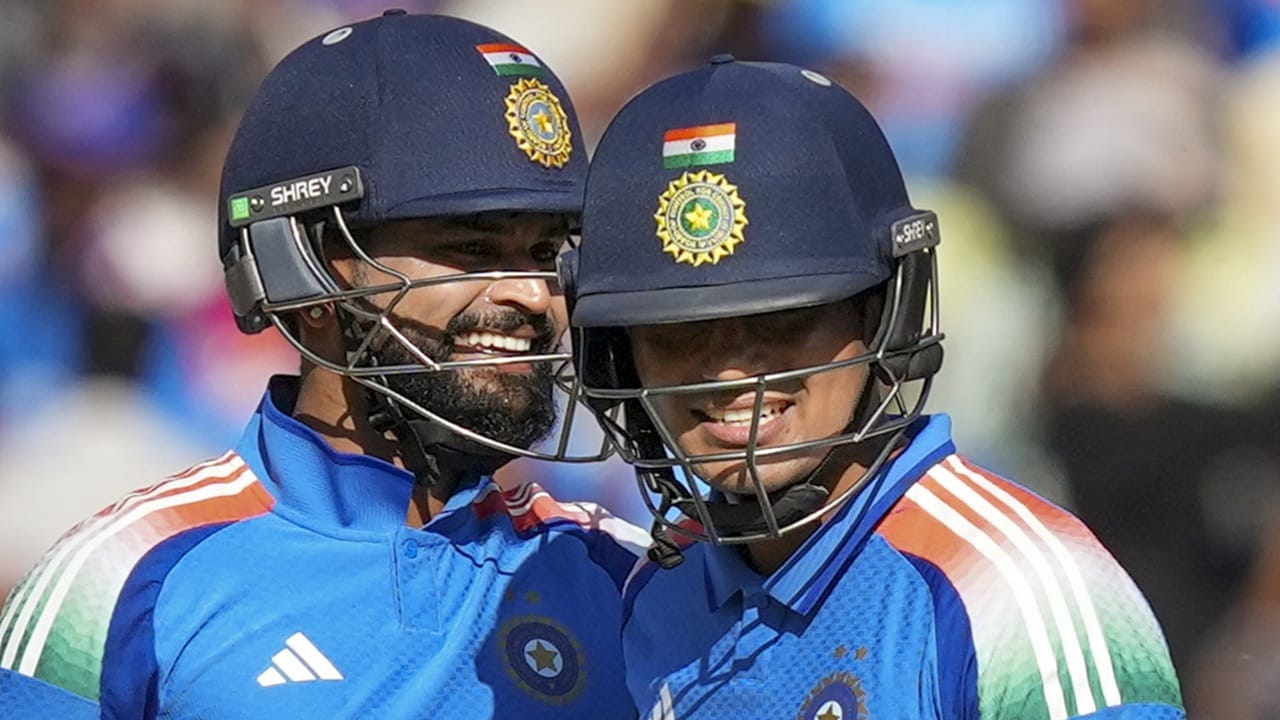 Shubman Gill and Shreyas Iyer