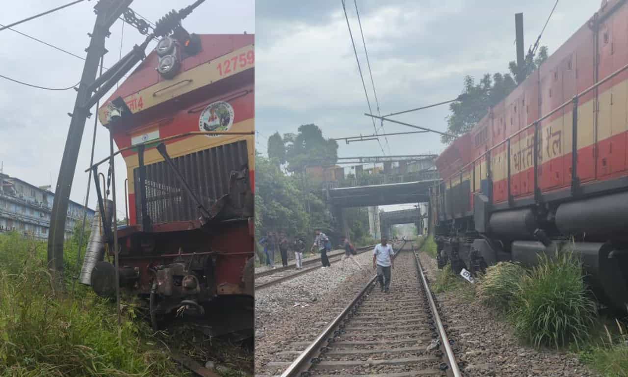 Kochi Train Derails: കൊച്ചിയിൽ ചരക്കു തീവണ്ടി പാളം തെറ്റി; ട്രെയിനുകൾ വൈകിയോടുന്നു