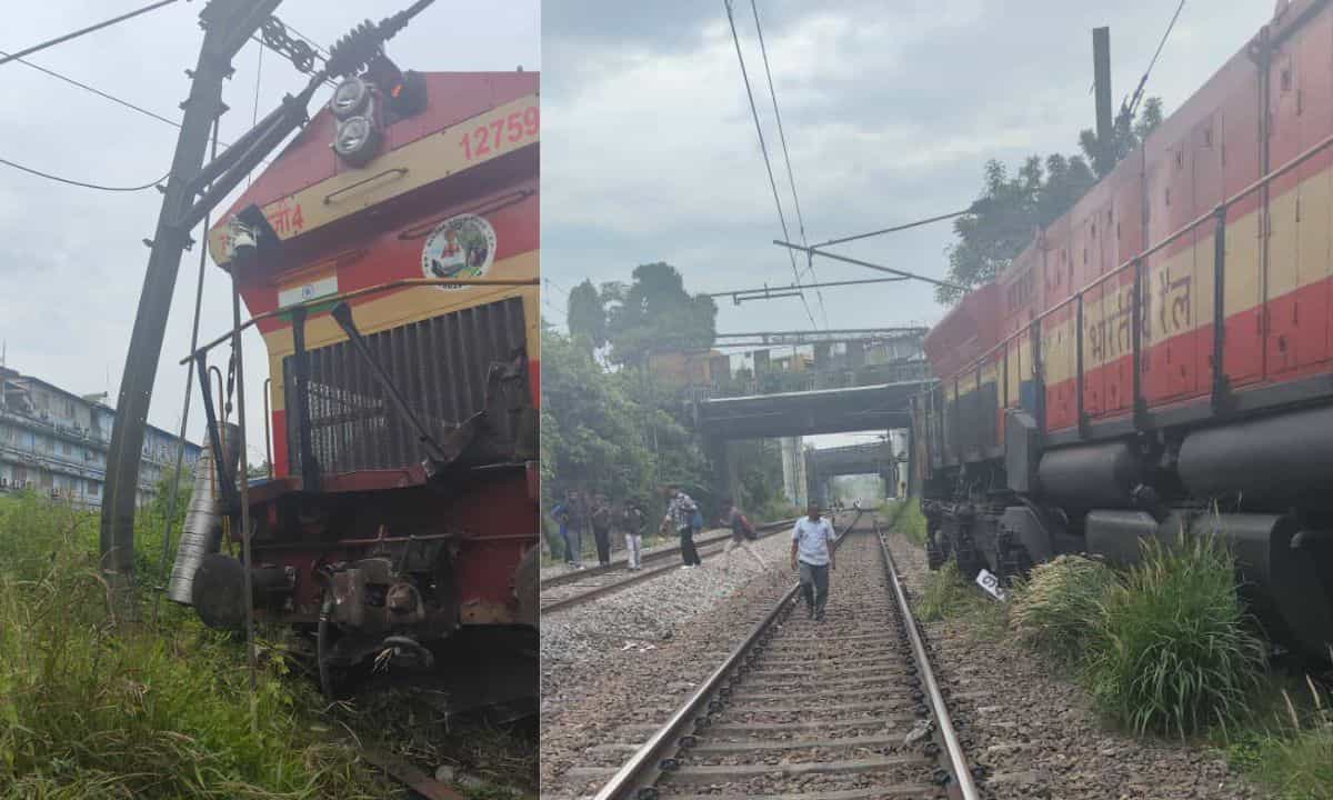 Kochi Train Derails: കൊച്ചിയിൽ ചരക്കു തീവണ്ടി പാളം തെറ്റി; ട്രെയിനുകൾ വൈകിയോടുന്നു Kochi Train Derails: കൊച്ചിയിൽ ചരക്കു തീവണ്ടി പാളം തെറ്റി; ട്രെയിനുകൾ വൈകിയോടുന്നു
