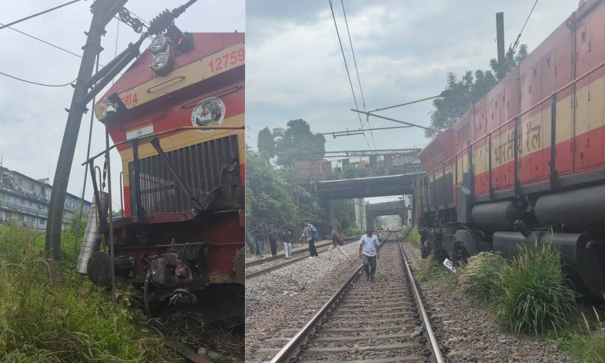 Kochi Train Derails: കൊച്ചിയിൽ ചരക്കു തീവണ്ടി പാളം തെറ്റി; ട്രെയിനുകൾ വൈകിയോടുന്നു