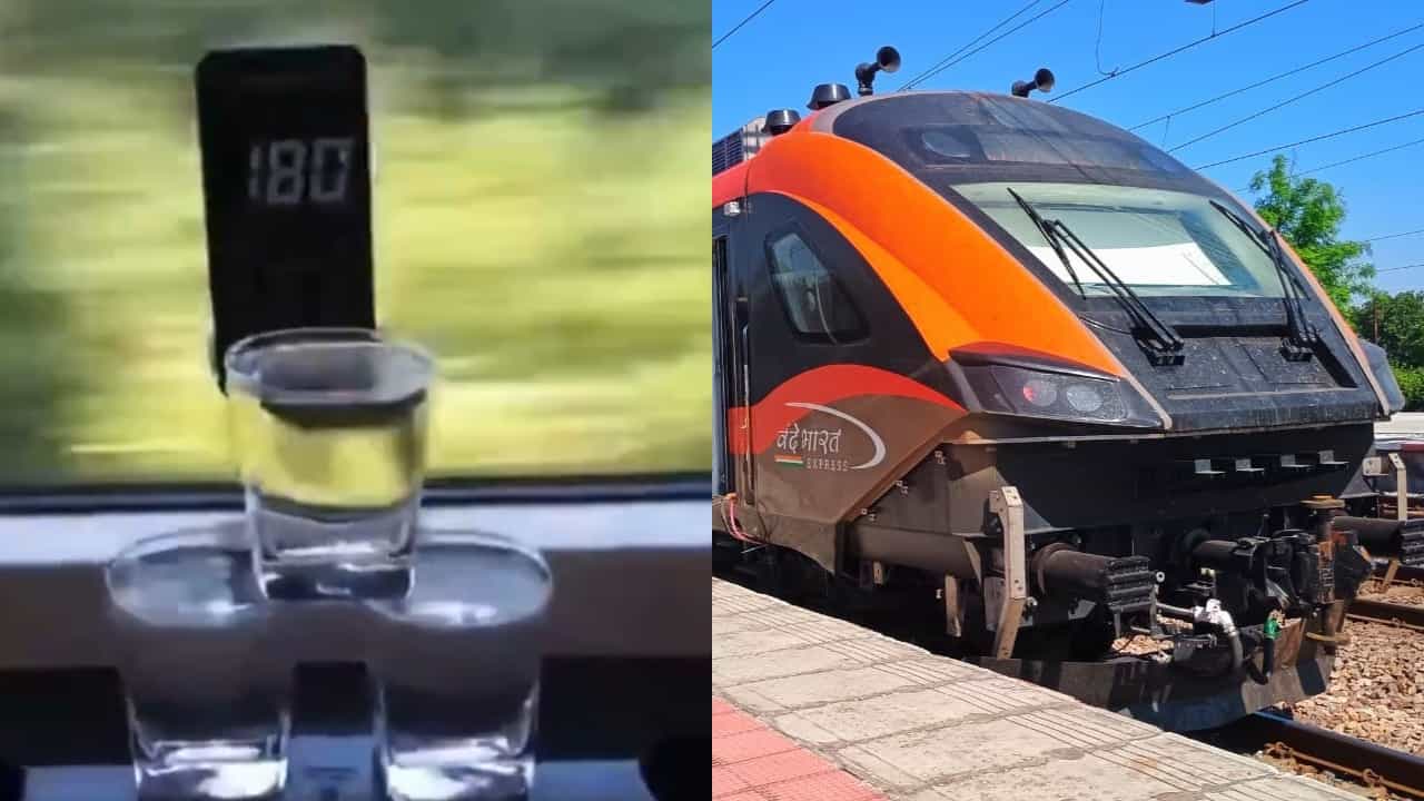 Vande Bharat Sleeper: മണിക്കൂറിൽ വേഗത 180 കിലോമീറ്റർ; വന്ദേഭാരത് സ്ലീപ്പർ പ്രതീക്ഷിച്ചതിനുമപ്പുറം: വിഡിയോ വൈറൽ