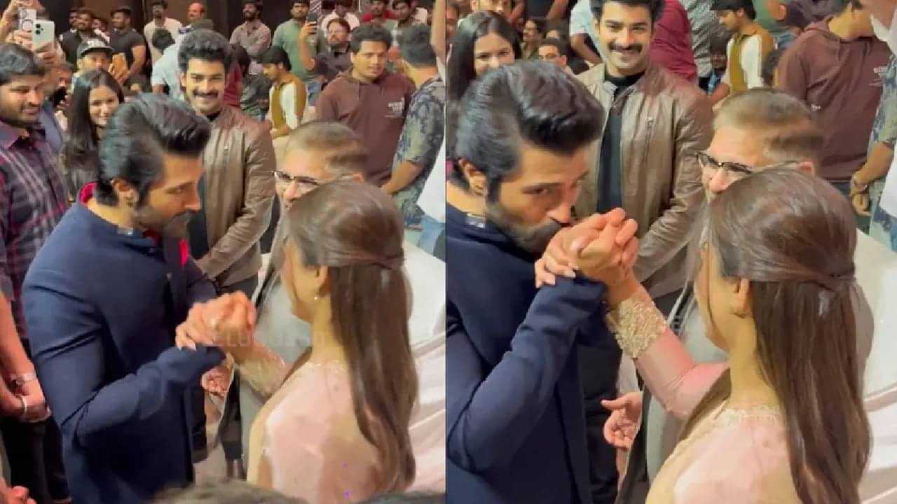 Vijay Deverakonda-Rashmika Mandanna: ഇനി ഒന്നും ഒളിപ്പിക്കാനില്ല;  രശ്​മികയുടെ കയ്യില്‍ ചുംബിച്ച് വിജയ് ദേവരകൊണ്ട; വീഡിയോ വൈറൽ