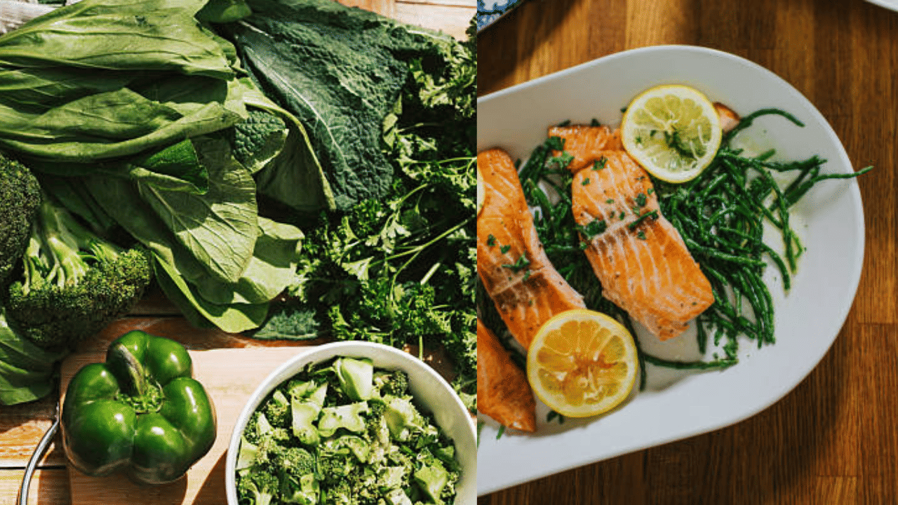 ചീര, ബ്രൊക്കോളി പോലെയുള്ള ഇലക്കറികളില്‍ കാത്സ്യം ധാരാളം അടങ്ങിയിട്ടുണ്ട്. കൂടാതെ സാല്‍മണ്‍ ഫിഷിലും കാത്സ്യം ധാരാളം അടങ്ങിയിട്ടുണ്ട്. വിറ്റാമിന്‍ ഡിയും ഒമേഗ 3 ഫാറ്റി ആസിഡും ഇവയിലുണ്ട്.  (Image Credit: Getty Images)