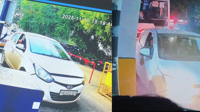 പൊട്ടിത്തെറിച്ച കാർ മൂന്ന് മണിക്കൂറിലധികം പാർക്ക് ചെയ്തു