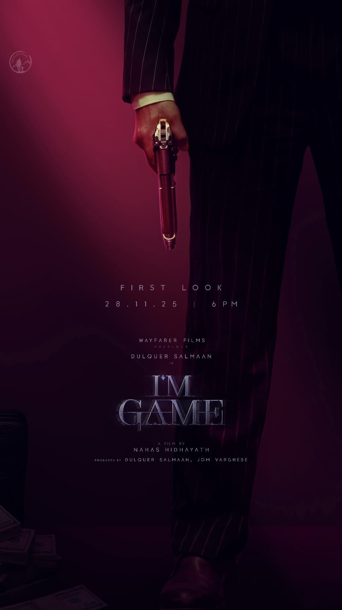 കിംഗ് ഓഫ് കൊത്തയ്ക്ക് ശേഷം ദുല്‍ഖര്‍ സല്‍മാന്‍ നായകനായി എത്തുന്ന ചിത്രമാണ് ഐ ആം ഗെയിം. ആര്‍ഡിഎക്സ് എന്ന സൂപ്പര്‍ഹിറ്റ് ചിത്രത്തിലൂടെ ശ്രദ്ധ നേടിയ നഹാസ് ഹിദായത്ത് സംവിധാനം ചെയ്യുന്ന ചിത്രത്തിനായുള്ള കാത്തിരിപ്പിലാണ് ദുൽഖർ ആരാധകർ.
