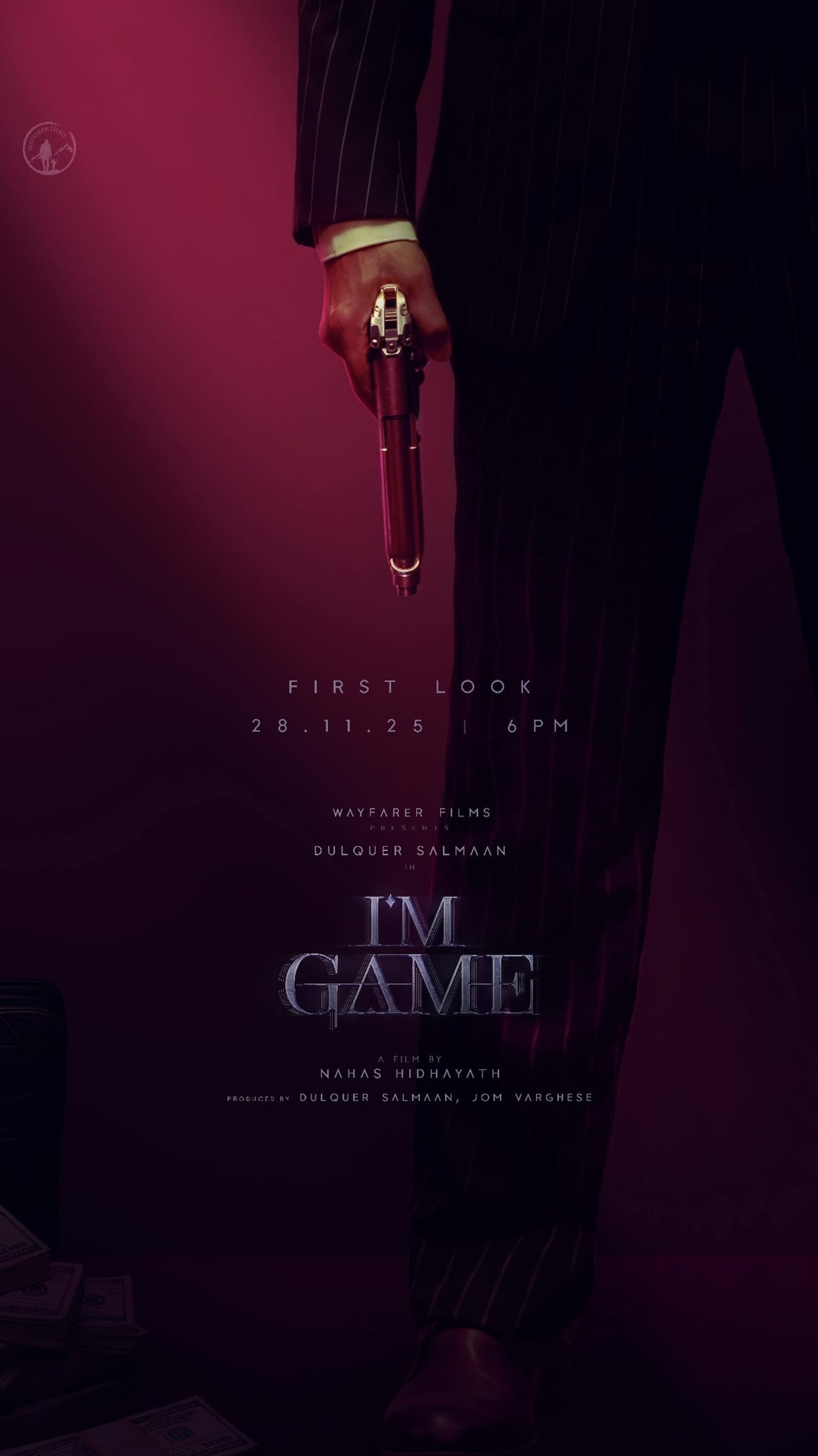 കിംഗ് ഓഫ് കൊത്തയ്ക്ക് ശേഷം ദുല്‍ഖര്‍ സല്‍മാന്‍ നായകനായി എത്തുന്ന ചിത്രമാണ് ഐ ആം ഗെയിം. ആര്‍ഡിഎക്സ് എന്ന സൂപ്പര്‍ഹിറ്റ് ചിത്രത്തിലൂടെ ശ്രദ്ധ നേടിയ നഹാസ് ഹിദായത്ത് സംവിധാനം ചെയ്യുന്ന ചിത്രത്തിനായുള്ള കാത്തിരിപ്പിലാണ് ദുൽഖർ ആരാധകർ.
