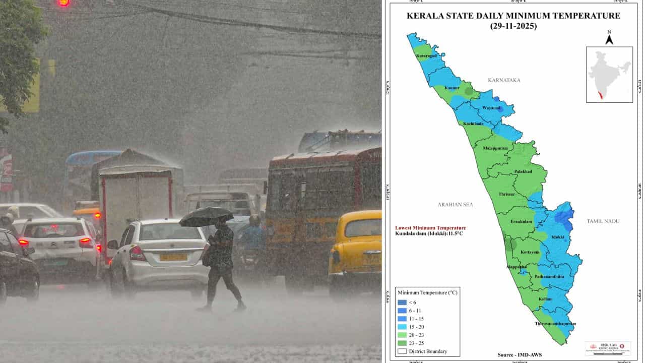 Kerala Rain Alert: ഇന്ന് രാവിലെ തണുത്തുറഞ്ഞു, നാളെ നേരിയ മഴ... ഈ കാലാവസ്ഥ ഇതെങ്ങോട്ടാണ്