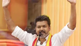 മുഖ്യമന്ത്രി സ്ഥാനാർഥിയായി വിജയ് : തമിഴ് വെട്രി കഴകം രം​ഗത്ത്