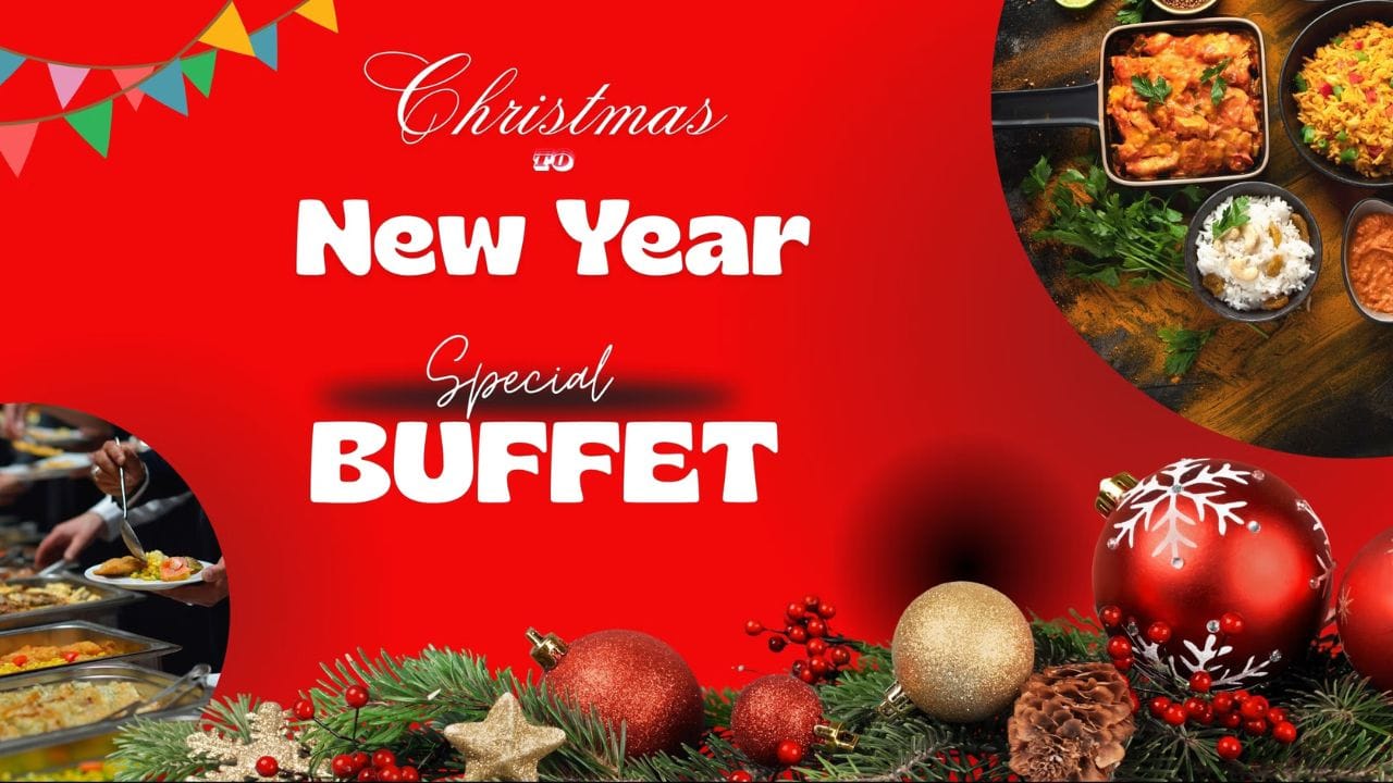 ക്രിസ്മസ് - ന്യൂ ഇയർ സ്പെഷ്യൽ ബുഫെ - ഭക്ഷണപ്രേമികൾക്കായി 20-ലധികം വിഭവങ്ങൾ അടങ്ങിയ അൺലിമിറ്റഡ് ബുഫെ. ഹൈദരാബാദി ബിരിയാണി, റോസ്റ്റഡ് ടർക്കി, പാസ്ത, ഗ്രില്ലുകൾ തുടങ്ങി വൈവിധ്യമാർന്ന വിഭവങ്ങൾ ഇവിടെ ലഭിക്കും. ഡിസംബർ 31 രാത്രി 9:00 മുതൽ എസ്സോട്ടോ റീക്രിയേഷൻ ഹബ്, വൈറ്റ്ഫീൽഡിൽ നടക്കുന്ന പാർട്ടി ടിക്കറ്റ് 199 രൂപ മുതലാണ്. 
