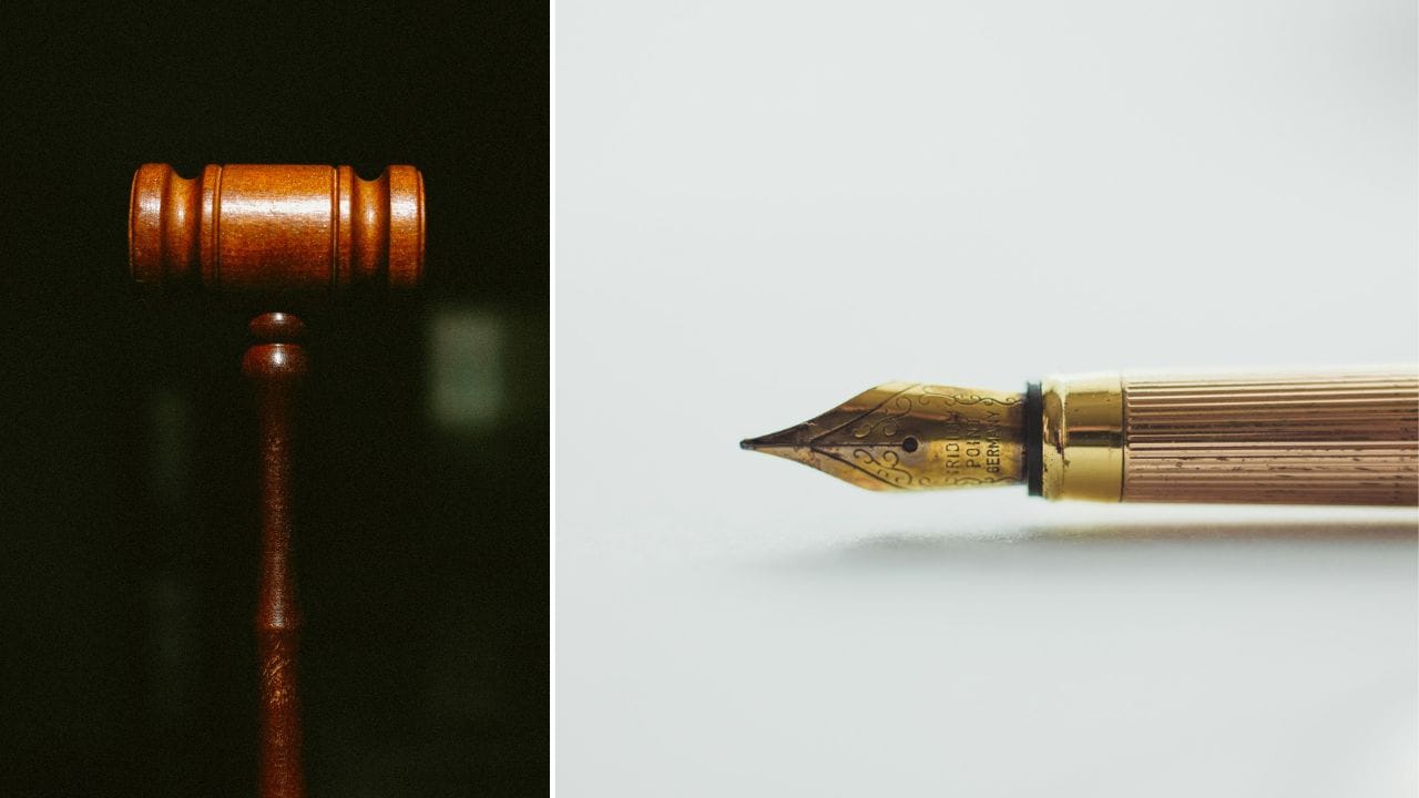 Judges Break Their Pen