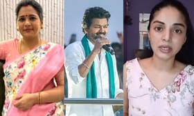 Actor Vijay: വിജയിക്കുവേണ്ടി പരസ്പരം ഏറ്റുമുട്ടി നടിമാരായ വിനോദിനിയും സനം ഷെട്ടിയും...