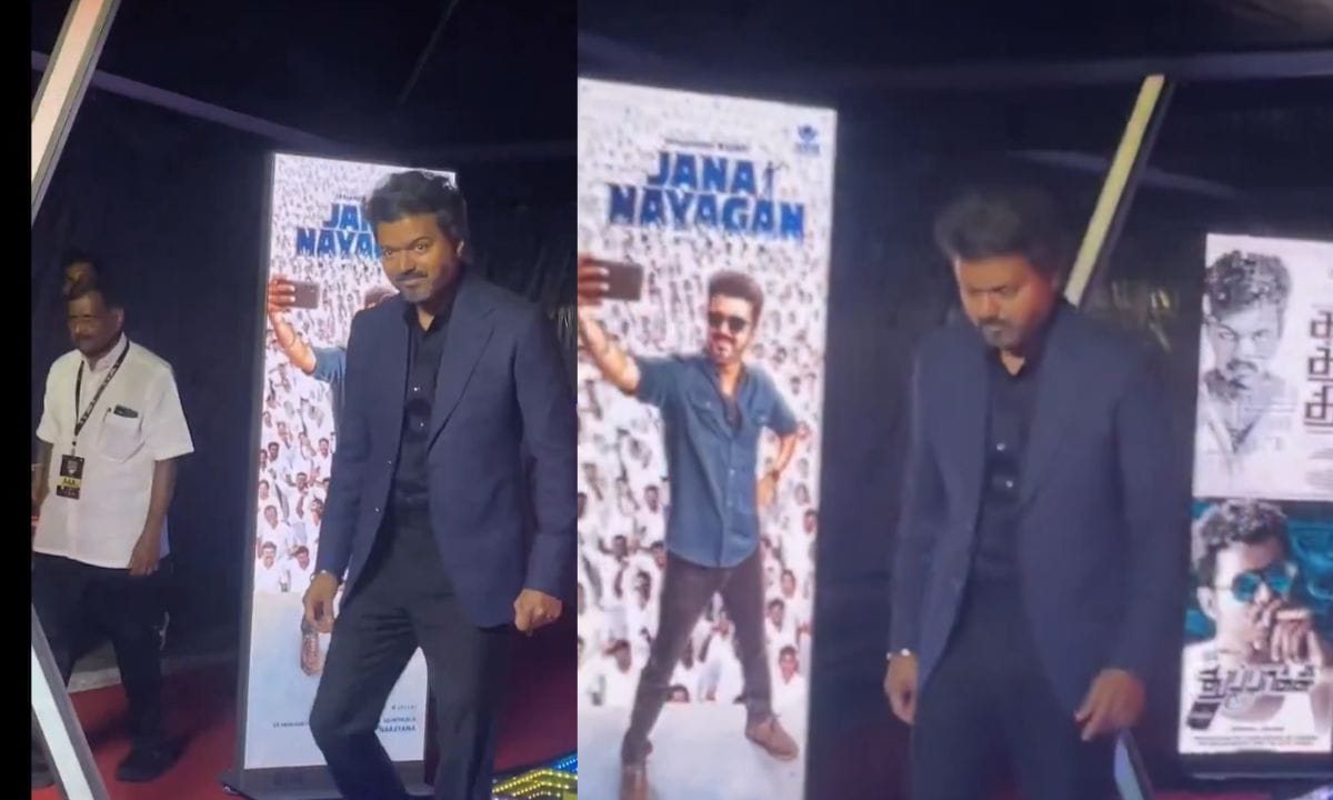 മലേഷ്യയുടെ ചരിത്രത്തിൽ ഏറ്റവും കൂടുതൽ ആളുകൾ പങ്കെടുത്ത പരിപാടി എന്ന നേട്ടമാണ് വിജയുടെ ജനനായകൻ നേടിയത്. ആരാധകരോട് സംവദിക്കുന്നതിനിടയിൽ വിജയ് അജിത്തിനെ തന്റെ കൂട്ടുകാരൻ അതായത് നൻപൻ എന്നാണ് വിശേഷിപ്പിച്ചത്.(PHOTO: ACTOR VIJAY TEAM)