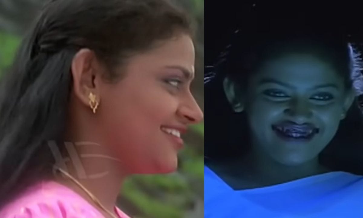 അവനോ അതോ അവളോ? എന്തിന് എന്തു പ്രശ്നം ഉണ്ടായിട്ട്.. എന്നൊക്കെ ചിന്തിക്കും. അത്തരത്തിൽ മലയാള സിനിമ ആകെ ഞെട്ടിച്ച ഒരു മരണമായിരുന്നു നടി മയൂരിയുടേത്. ഒരുപാട് സിനിമകളിൽ അഭിനയിച്ചിട്ടുണ്ടെങ്കിലും മലയാളികളെ സംബന്ധിച്ച് എന്നും പേടിപ്പെടുത്തിയ പ്രിയപ്പെട്ട യക്ഷിയാണ് മയൂരി. (PHOTO: YOUTUBE SCREENGRAB)