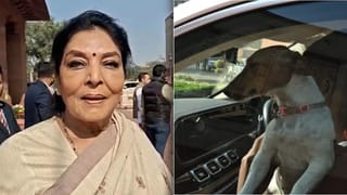Renuka Chowdhury : ഇതാരെയും കടിക്കില്ല! കോൺഗ്രസ് എംപി പാർലമെൻ്റിലെത്തിയത് നായക്കുട്ടിയുമായി; ശേഷം സംഭവിച്ചത്…?