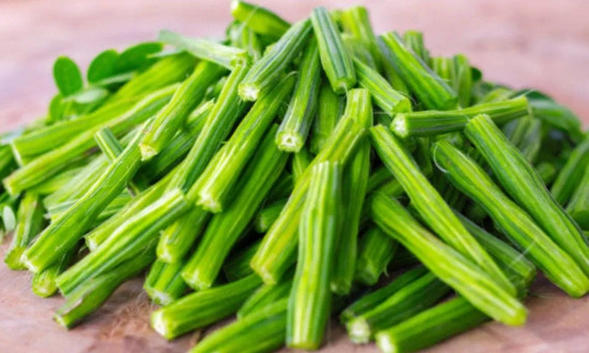 മുരിങ്ങ കോലായാലും മുരിങ്ങയില ആയാലും ഭക്ഷണത്തിൽ ഉൾപ്പെടുത്തുന്നത് വളരെ നല്ലതാണ്. മുരിങ്ങയിലയിലെ ധാതുക്കൾ തലയോട്ടിയിലേക്കുള്ള രക്തചക്രമണം മെച്ചപ്പെടുത്താൻ സഹായിക്കും ഇത് മുടിയുടെ ഫോളിക്കുകളുടെ ആരോഗ്യത്തെ പിന്തുണയ്ക്കുകയും ചെയ്യുന്നു.(PHOTO: TV9 Network)