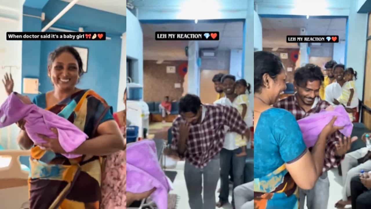 Viral Video: മകളുടെ ജനനം ആഘോഷിക്കാന്‍ FA9LA ഹുക്ക്സ്റ്റെപ്പിട്ട് പിതാവ്;  കയ്യടിച്ച് നെറ്റിസണ്‍സ്