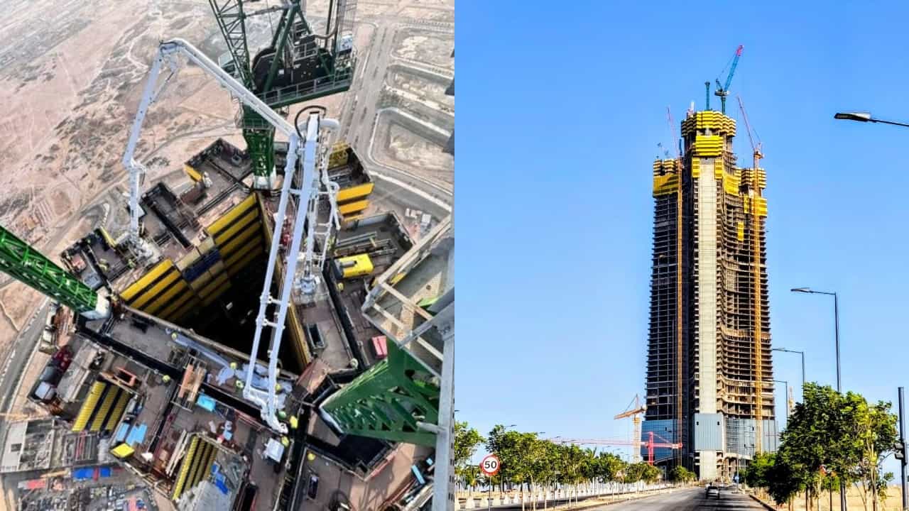 Jeddah Tower: ബുർജ് ഖലീഫ ഇനി രണ്ടാം സ്ഥാനത്ത്; 80 നിലകൾ പൂർത്തിയാക്കി ജിദ്ദ ടവർ കുതിയ്ക്കുന്നു