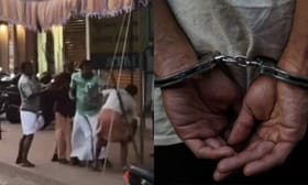 എൽഡിഎഫ് സ്ഥാനാര്‍ഥിയുടെ വിരൽ കടിച്ചു മുറിച്ച് എതിര്‍ സ്ഥാനാര്‍...