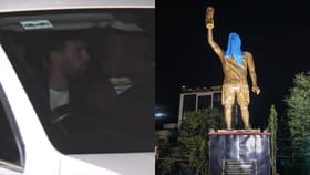 ലയണൽ മെസി കൊൽക്കത്തയിലെത്തി; ഫുട്ബോൾ ഇതിഹാസത്തിന് ഊഷ്മള സ്വീകരണം