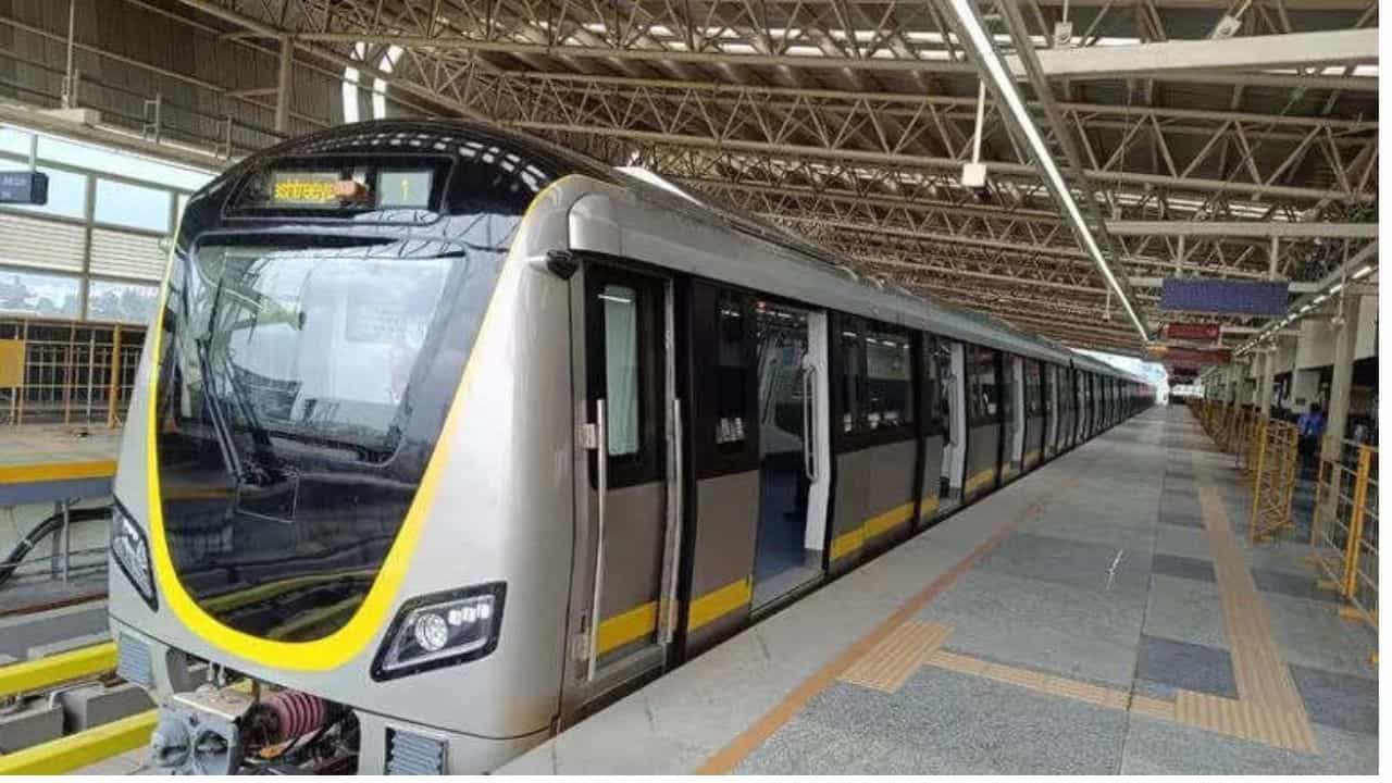 Namma Metro: ആറാമത്തെ ട്രെയിനുമെത്തി; നമ്മ മെട്രോ യെല്ലോ ലൈനില്‍ വമ്പന്‍ മാറ്റങ്ങള്‍