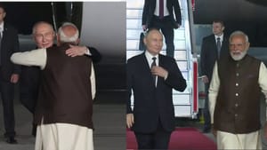 Vladimir Putin India Visit : വ്ളാഡിമിർ പുട്ടിൻ ഇന്ത്യയിലെത്തി; വിമാത്താവളത്തിലെത്തി സ്വീകരിച്ച് പ്രധാനമന്ത്രി