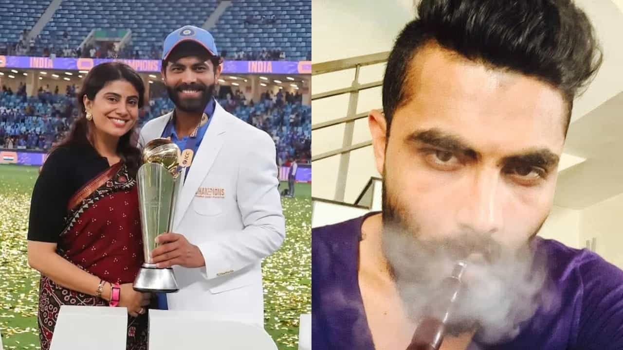 Ravindra Jadeja: ഇന്ത്യൻ ടീമിലെ എല്ലാ താരങ്ങളും ലഹരിക്ക് അടിമകൾ, എൻ്റെ ഭർത്താവ് അങ്ങനെയല്ല; വിവാദ പ്രസ്താവനയുമായി രവീന്ദ്ര ജഡേജയുടെ ഭാര്യ Ravindra Jadeja: ഇന്ത്യൻ ടീമിലെ എല്ലാ താരങ്ങളും ലഹരിക്ക് അടിമകൾ, എൻ്റെ ഭർത്താവ് അങ്ങനെയല്ല; വിവാദ പ്രസ്താവനയുമായി രവീന്ദ്ര ജഡേജയുടെ ഭാര്യ
