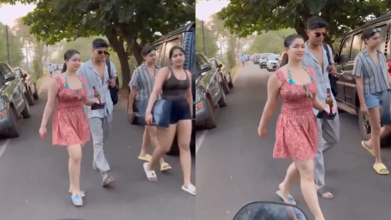 Sara Tendulkar: ഗോവൻ തെരുവിലൂടെ ബിയർ ബോട്ടിലുമായി സാറ തെണ്ടുൽക്കർ; സച്ചിനെതിരെ വിമർശനം